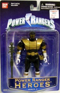 Power Rangers Heroes Series 5 Zeo Auto Morphin Gold Ranger by Bandai