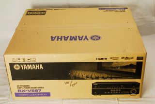 Yamaha RX V567 AV Home Receiver 110 240V 3D Ready 7 1 Channel HDMI