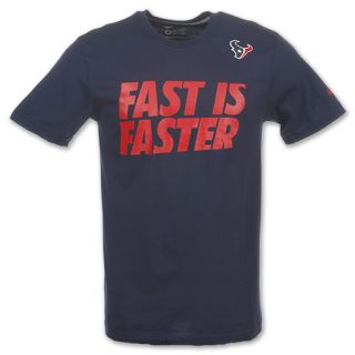 Nike Houston Texans Fast is Faster Mens NFL Tee Shirt