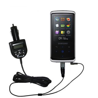 Samsung YP Q2 Digital Media Player FM Transmitter Car