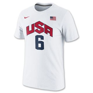 Nike USA Basketball LeBron James Name and Number Tee