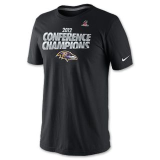 Mens Nike Baltimore Ravens NFL 2012 Conference Champions Tee Shirt