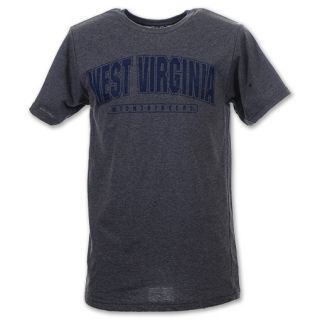 NCAA West Virginia Mountaineers Semi Destroyed Mens Tee Shirt