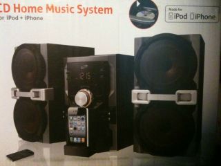 Home Stereo System iPod iPhone Compatible