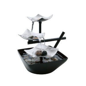 Homedics Therapeutic Envirascape Silver Springs Illuminated Relaxation