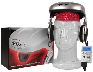 New Igrow Laser LED Hair Loss Home Therapy Device System