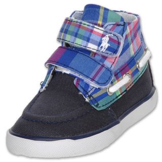 Polo Coast Mid Top EZ Toddler Shoe Navy