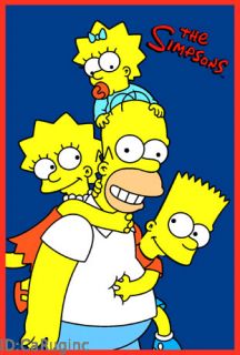 3x5 Simpsons Rug Family Homer Kids Cartoon Collection New Kids Fun 39