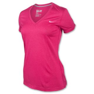 Nike V Neck Legend Dri FIT Womens Tee Shirt Sport