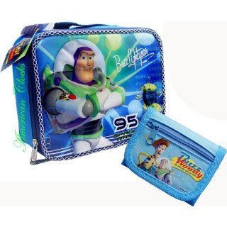 Disney Toy Story Buzz Lightyear Lunch Bag and Coin Wallet