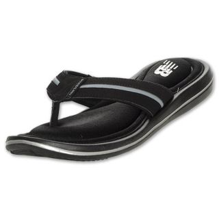 New Balance Cruz Memory Foam Thong Sandals Black