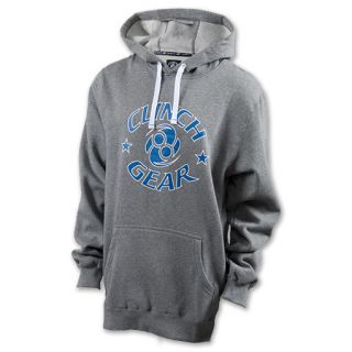 Clinch Gear Icon Mens Pullover Hoodie Heather Grey