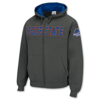 Boise State Broncos NCAA Mens Full Zip Hoodie