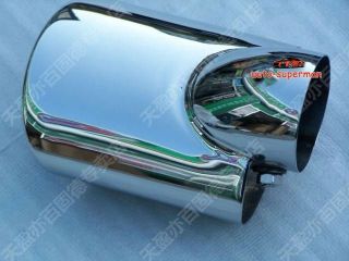Chrome Exhaust Muffler Tip Pipe for Honda Civic 2012