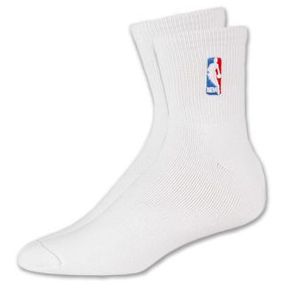 NBA Mens Sock White