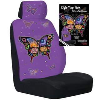 New Honda Civic Accord CRV Fit Celestial Butterfly Bucket Seat Covers
