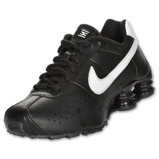 Nike Shox Classic Kids Running Shoes Black/White