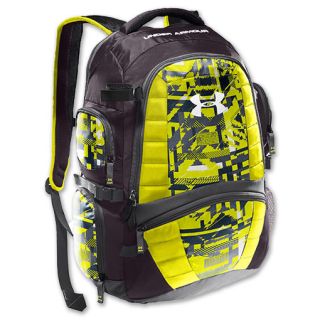 Under Armour LAX Backpack Charcoal/ High Vis Yellow