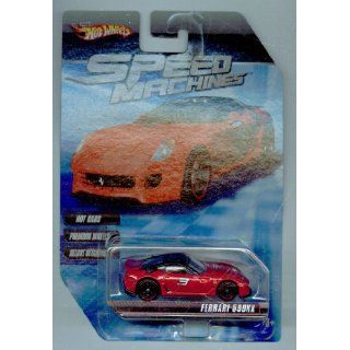  Hot Wheels Speed Machines Ferrari 599XX RED 164 Scale Toys & Games