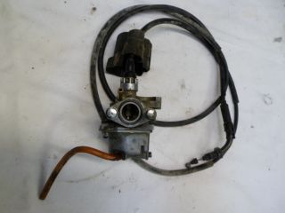 1986 HONDA SPREE NQ50 CARB ASSEMBLY THROTTLE CABLE MOPED SCOOTER