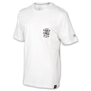 Nike Haze Air Force 1 Mens Tee White/Black