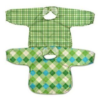 green sprouts 2 Pack Best Long Sleeve Waterproof Bib with