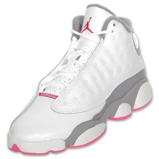 Air Jordan Retro 13 Kids Basketball Shoe White