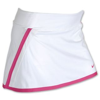 Girls Nike New Border Tennis Skirt White/Fusion