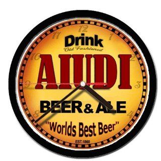 AIUDI beer and ale wall clock 