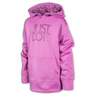 Kids Nike GFX KO Hoodie VIOLA/RAVE PINK