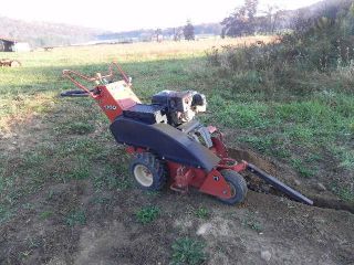 2004 Ditch Witch 1330 Honda Walk Behind Trencher Ride on 36 Bar