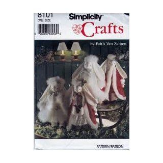 Simplicity Crafts 8101 Stuffed Bunnies and Holiday Clothes