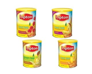 Lipton Instant Iced Tea Powder Drink Mix 2 Cans