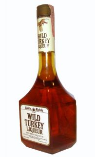 Wild Turkey Bourbon Liqueur Old Bottle Unopened Discontinued