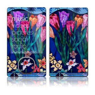 Silk Flowers Design Skin Decal Protective Sticker for Zune