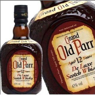 Grand Old Parr 12Yr Blended Scotch Whisky 750ml Grocery