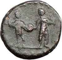 Honorius Theodosius II 408AD Very RARE Authentic Ancient Roman Coin