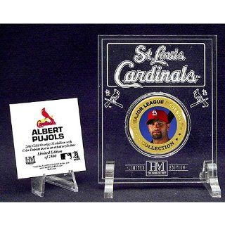 Highland Mint St. Louis Cardinals Albert Pujols 24KT Gold