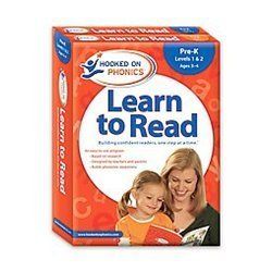 New Hooked on Phonics Learn to Read Pre K Levels 1 2 Ages 3 4 Hooked