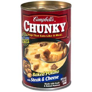 Campbells Chunky Soup, Baked Potato with Steak & Cheese