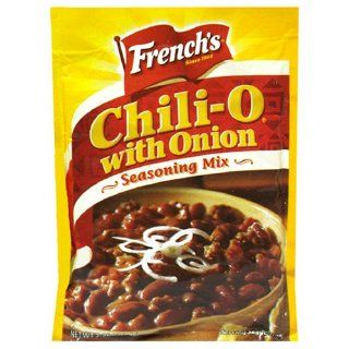 Frenchs Chili O Seasoning Mix, Chili O with Onion, 2.25 Ounce Packets