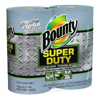 Bounty Super Duty Shop Towels, 2 Count (Pack of 12