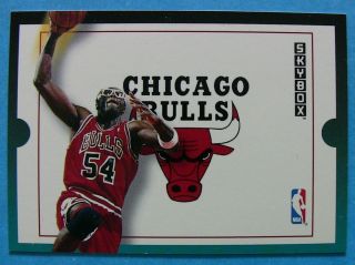 Horace Grant Chicago Bulls 1992 Skybox 285 5 for 4