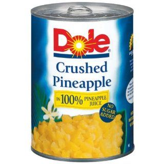 Dole Crushed Pineapple, 20 oz Grocery & Gourmet Food