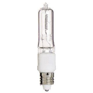 Satco S3157 120V 75 Watt T4 E11 Base Light Bulb, Clear   