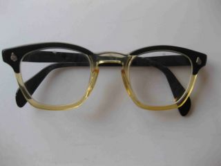 American Optical Vintage Horn Rimmed Glasses