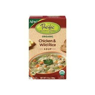 Pacific Natural Chicken & Wild Rice Soup (12x17.6OZ) 