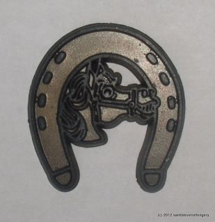  Fridge Magnet Horse Horseshoe Good Luck 70s Magic Magnets