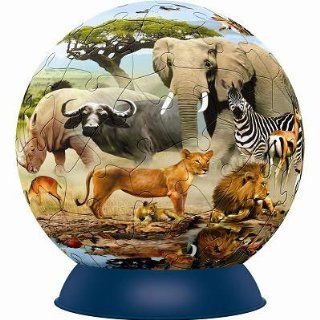 Unicorn African Oasis II 60 Piece Puzzleball Toys & Games