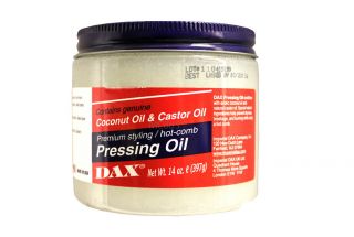 Dax Coconut Castor Oil Styling Hot Comb Pressing Oil 14 Oz
